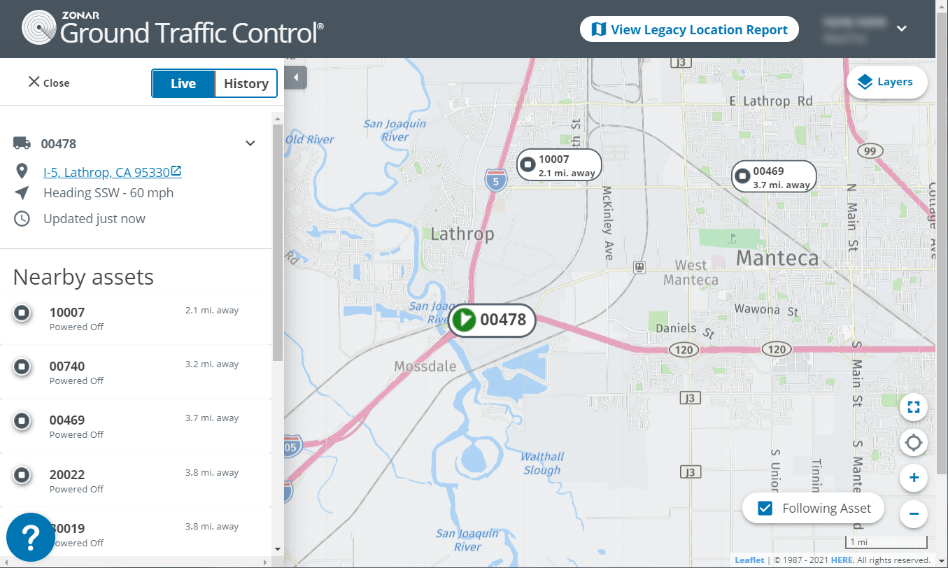 Release Notes March 29, 2021 Maps Live Mode Zonar Systems Support