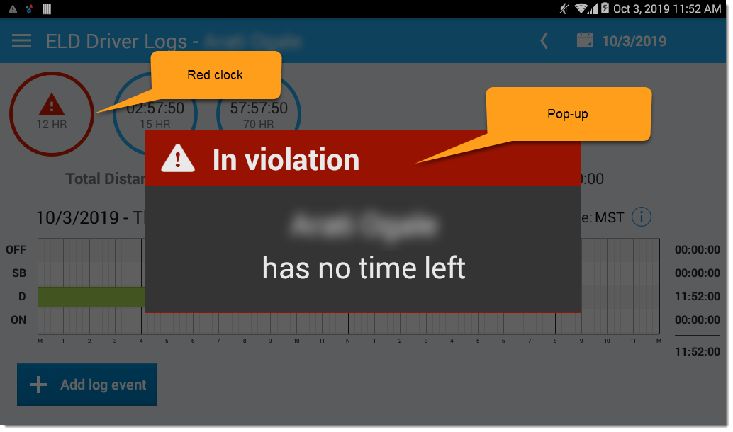 Hours of Service ELD - LoneStar Tracking®