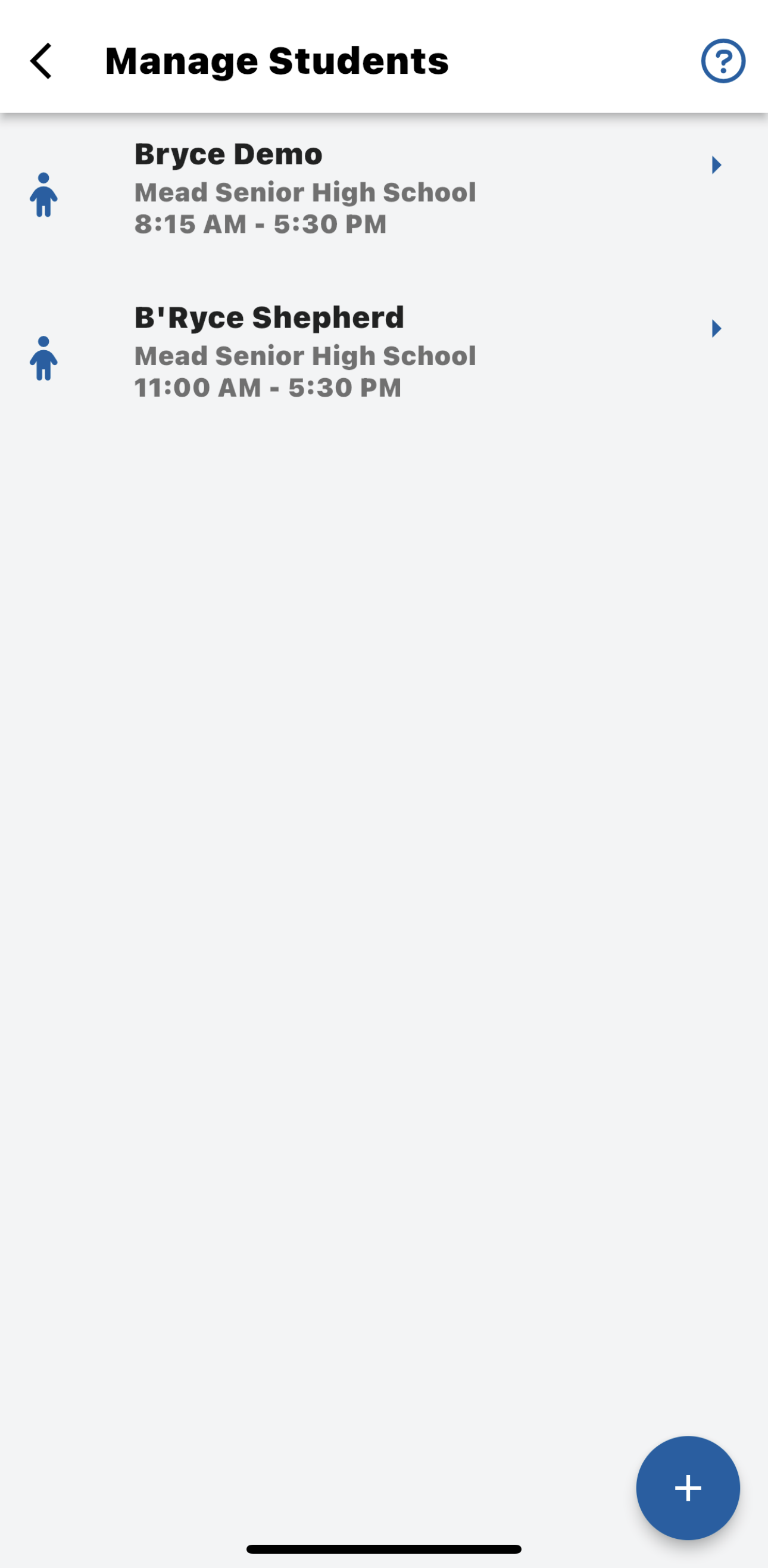 BusZone - Manage Students.png