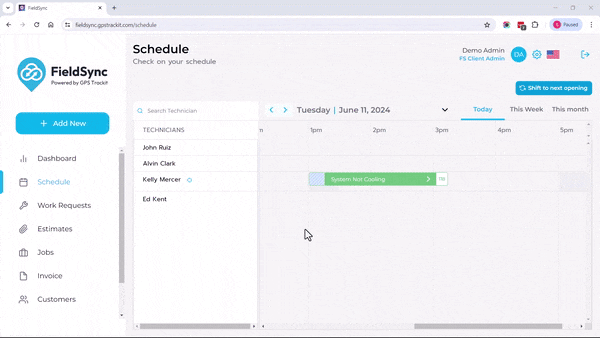 FieldSync-work-request-shedule-shift.gif