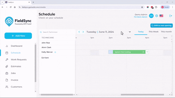 FieldSync-work-request-shedule-shift-2.gif