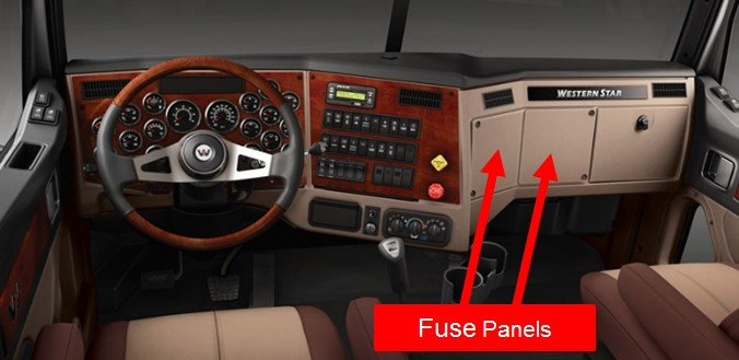 Western Star Fuse Panel Location